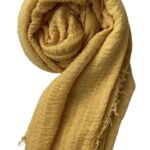 Cream Elemantary Crimps Hijab