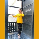 Yellow Bear Pattern Women NightSuit