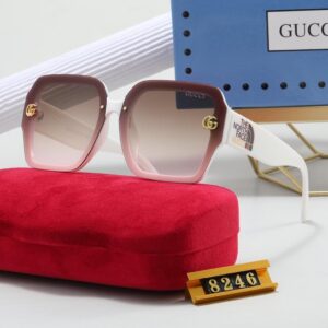 Gucci Premium Quality White Sunglasses