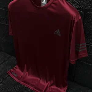 Dry Fit Adidas Maroon Exclusive Tee