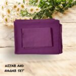 Purple Hijab And Niqab Set