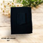 Black Hijab And Naqab Set
