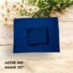 Blue Hijab And Naqab Set