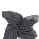 Grey Elemantary Crimps Hijab