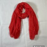 D-Red Elemantary Crimps Hijab