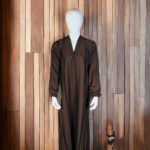 Front Open Stone Abaya