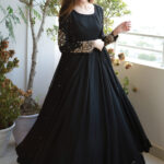 3 Pcs Heavy AZ collection Embroidery Pearls Attached