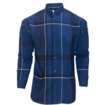 Navy-Blue Bright Casual Shirt